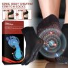 South Moon Ionic Body Shaping Stretch Socks, Outdoor Sports Comfortable Breathable Non-slip Foot Care Elastic Socks