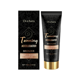 OceAura Skin Tanning Cream For Outdoor Summer Tanning And Tanning, Soft And Glossy Body Skin Care Cream