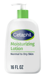 Cetaphil Moisturizing Lotion for Normal to Dry Skin, Hydrating Fragrance Free, 16 fl oz
