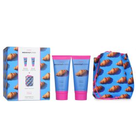 PUPA - Breakfast Lovers Kit 1 Croissant: Shower Milk 200ml + Body Lotion 200m+ Purse 379064 2pcs+1bag