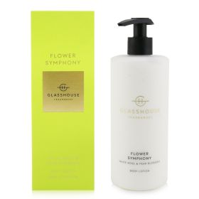 GLASSHOUSE - Body Lotion - Flower Symphony (White Rose & Pear Blossom) 400ml/13.53oz