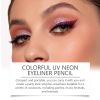 Eelhope 8 Color Party Neon Liquid Eyeliner, Silky Smooth Color Moisturizing Long-Lasting Smooth Eyeliner