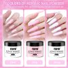 Acrylic Nail Kit, 24 Color Glitter Acrylic Powder Monomer Liquid Set