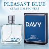 3.4 Fl Oz Men's Eau De Toilette Spray, Long-Lasting Perfume, Notes Of Bergamot, Lavender And Vetiver Grass Flavor, Perfect For Dating, Daily Life
