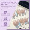 Limegirl Pink Purple Aurora Solid Non Stick Hand Extension Set Nail Gel Polish Dream Color Acrylic Building UV Gel Varnish Nails