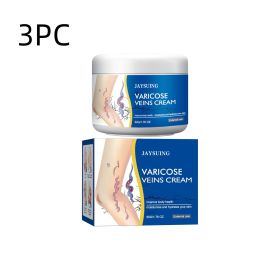 Leg Vein Repair Cream Varicose Massage Earthworm Legs (Option: Leg Vein Repairing Cream-3PCS)