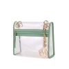 MKF Collection Gia Women's clear PVC Crossbody Bag by Mia K