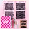 Individual False Eyelashes Mix High-capacity Natural DIY Extension Lashes Cluster Multi Style Fusion eye Makeup tool