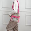 MKF Collection Gia Women's clear PVC Crossbody Bag by Mia K
